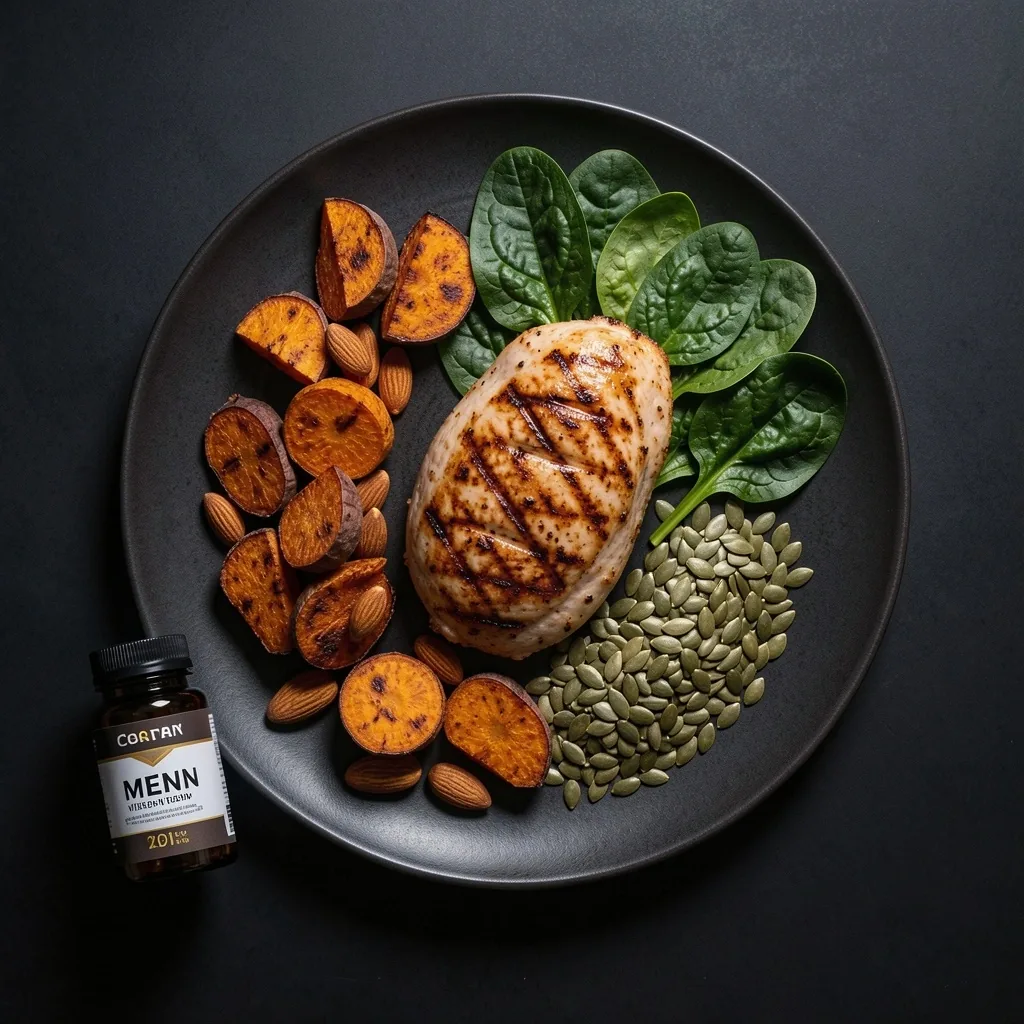 Nutrient-dense whole food meal plate
